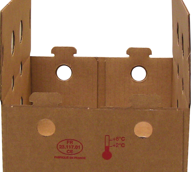 Pudełko Kartonowe Ze Sklejonymi Narożnikami Wykonane Składarko-sklejarką MIBOX